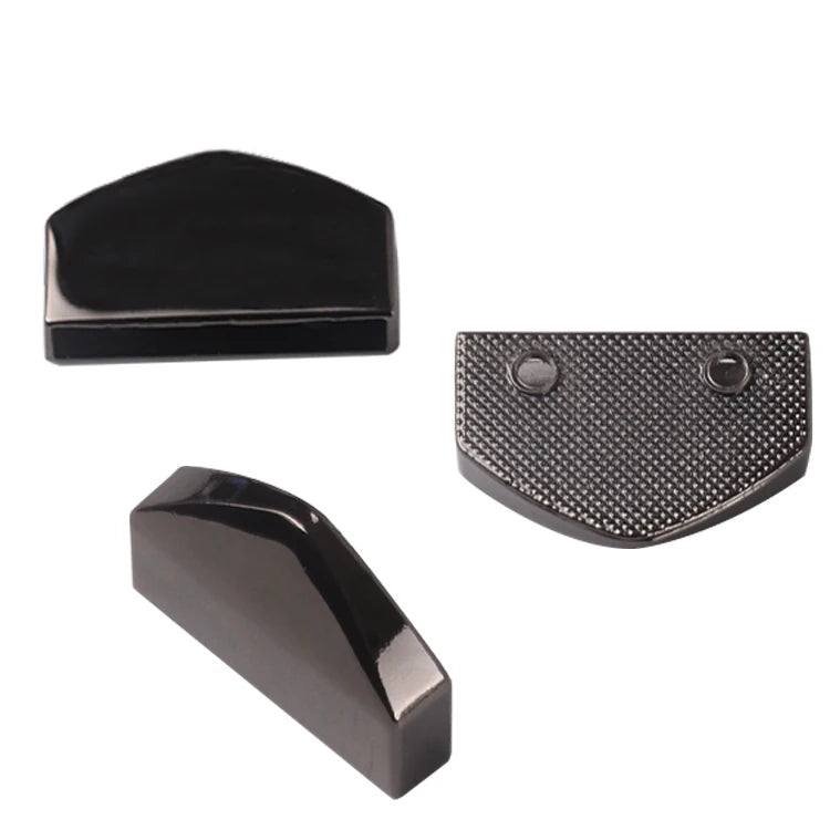 Factor Webbing Stopper End Triangle Buckle Sewing Accessories Metal Tail Clip