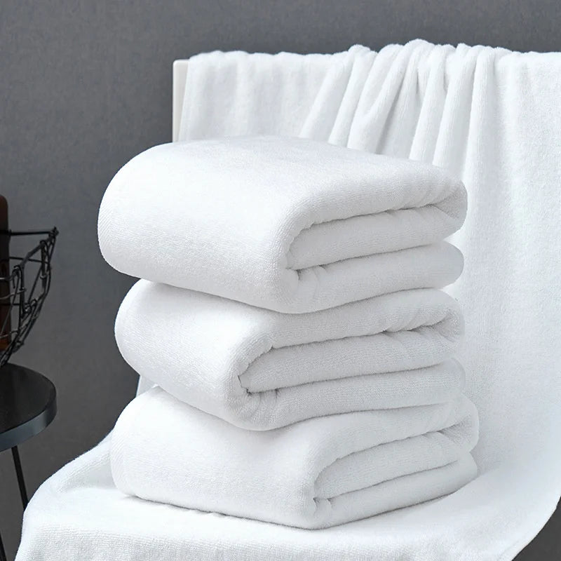 Custom 100% Cotton Luxury 5 Star Hotel Towel Set Custom 500gsm 600gsm 700gsm White Cotton Hand Towel Hotel Bath Towel Sets