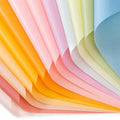 Solid Color Paper Flower Packaging Paper Waterproof Florist Bouquet Packaging Wrapping Paper for Flowers Multicolor