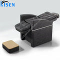 Luxury Electric Shampoo Chair With Retractable Shampoo Basin Beauty Hair Salon Lay Down Hair Washing Chair Beds Salon Furniture
