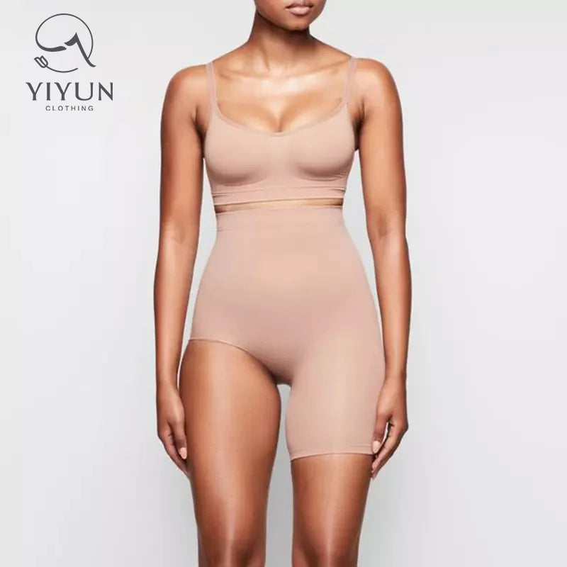 Oem Odm High Waist Slimming Tummy Control Panties Slit Skirt Shapers Seamless Women Pant Shapewear for Dress