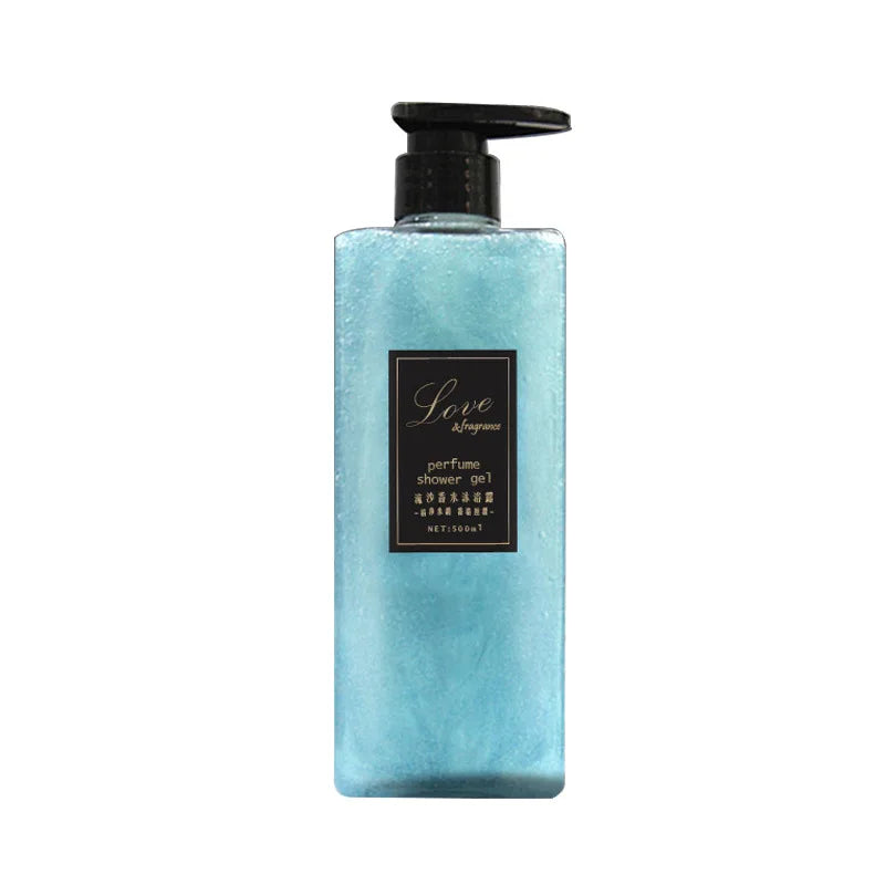 Deeply Cleaning Herbal Ingredients Niacinamide Brightening Shimmer Perfume Shower Gel Body Wash with Smooth Bubbles MegaBDM