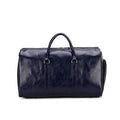 2024 High-End PU Leather Fitness Travel Bag for Men Women Fashionable Zipper Closure Shoe Compartment for Outdoor Leisure Sports