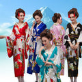 Multi Colors Women's Anime Kimono Robe Sets Costume for Photography Cosplay (no Umbrella)