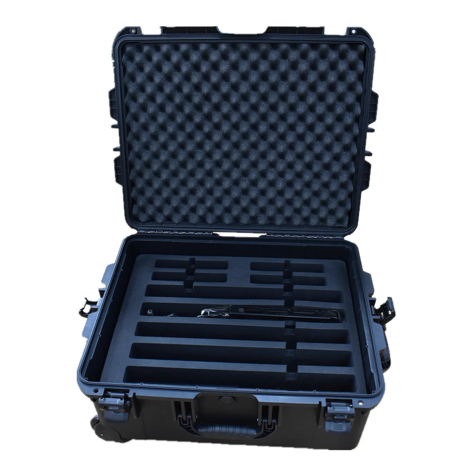 IP67 Waterproof OEM/ODM Customizable Hard Plastic Equipment Case with Shockproof Dustproof Wheels