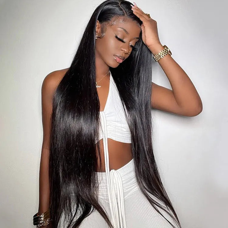 Wholesale Cheap Prices Human Hair Wigs 13X4 13X6 Straight HD Lace Front Human Hair Wig for Black Cuticle Aligned Brazilian Hair