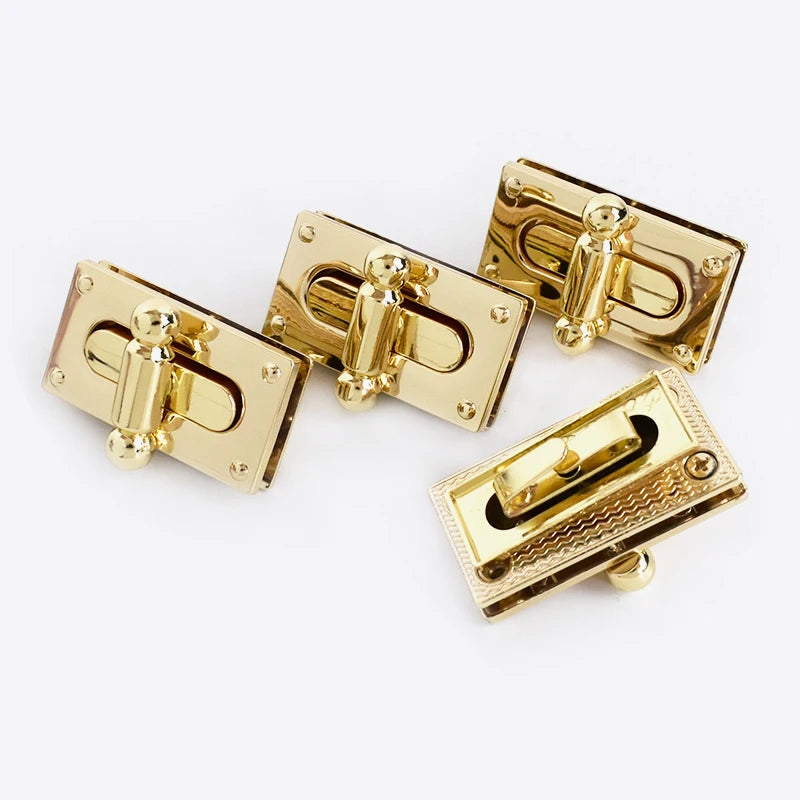 Deepeel BS117 43*23mm Handbag Hardware Accessories Closure Twist Lock Buckle Bag Turn Lock