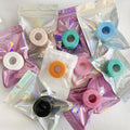 Private Label Lash Tape Sensitive Skin Silicone Gel Tape PInk White Purple Green Blue Eyelash Tape for EyeLash Extension
