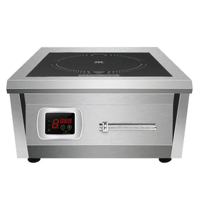 In-Smart 6000W Commercial High-Power Stainless Steel Induction Cooker Flat Stewing Stove Fast Soup Table Top Kitchen Equipment