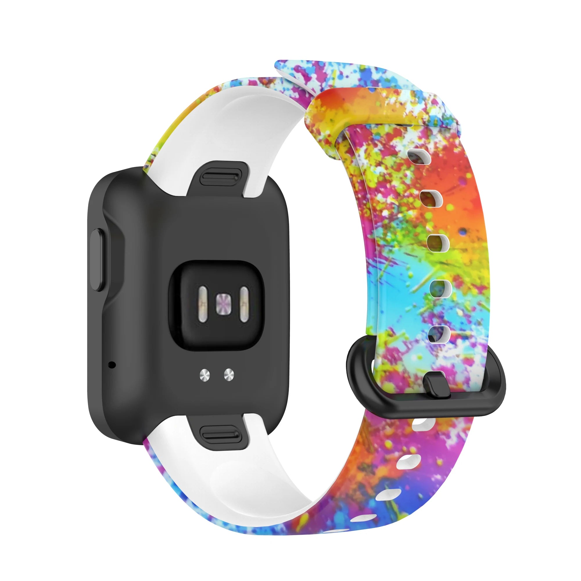 Eraysun Printed Silicone Band for Xiaomi Watch Lite/Redmi Watch Watchband Bracelet Strap Watermark Pattern Wristband