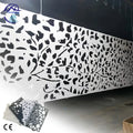 Perforated Aluminum Facade Decorative Panels for Modern Mall & Hotel Exterior Curtain Wall-Laser Cut Waterproof & Fireproof