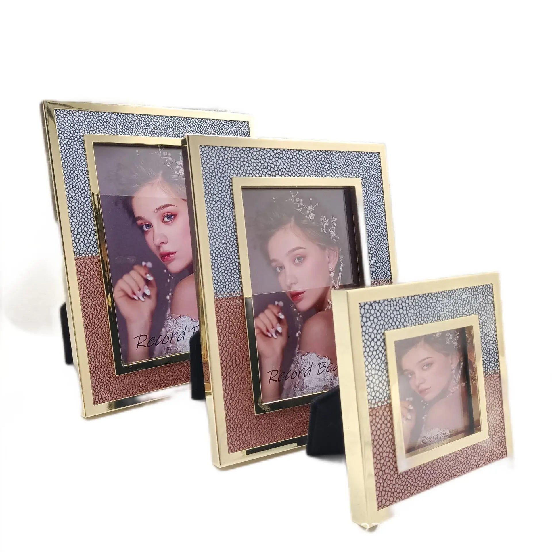 Black and White Learn Photo Frame List Modern Living Room Home Decoration Photo List Lovers Porta Retrato