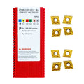 IRON ROOT Customizable CNMG TG4105 Series CNC Lathe Tool CVD Coating Tungsten Carbide Inserts HRC45 Hardness Steel Turning OEM