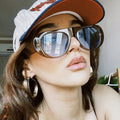 2025 Retro Classic Women Sunglasses Fashion Oval Black Sun Glasses UV400 Sun Protection Glasses New Retro Sunglasses Unisex