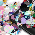 Wholesale HFour Unique Elegant Handmade 3D Eco-Friendly Abrasion Heat Resistant Sewing Sequins 6-20mm Single-Hole PVC 28 Colors