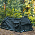Lloydberg Popular Single Canvas Automatic Four-Season Double Layer Waterproof Swag Tent New Listing for Australian Campers MegaBDM