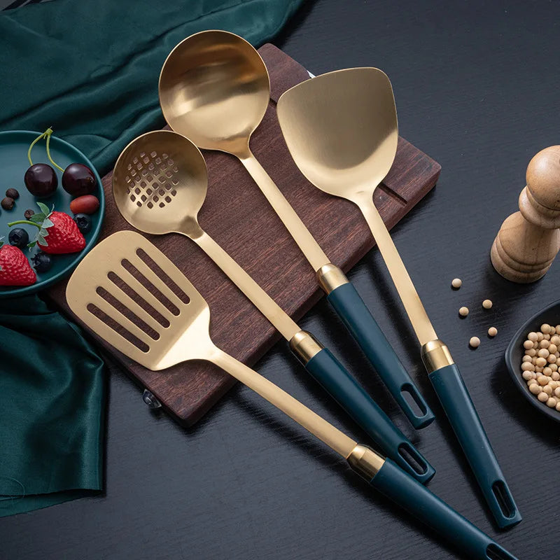 Household Kitchenware Set Anti-ironing Hot Pot Soup Spoon Creative Kitchen Set