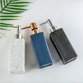 Customise 350ml 500ml Glass Pump Bottle Lotion Liquid Soap Dispenser for Liquid Soap Shampoo Hair Conditioner
