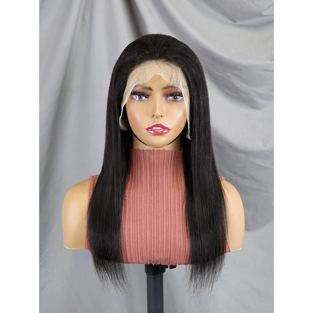 New Coming Silky Straight Hair Wigs Lace Frontal Wigs Human Hair 18- 30" Lace Frontal Wigs