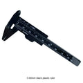 Mini 0-80mm Plastic Vernier Caliper Precision Measurement Plastic Ruler Scale Vernier Caliper Jewelry Measuring Tool