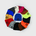 Winter Warm Beanies With Custom Logo Led Hats Women Acrylic Plain Knit Cuff Beanie