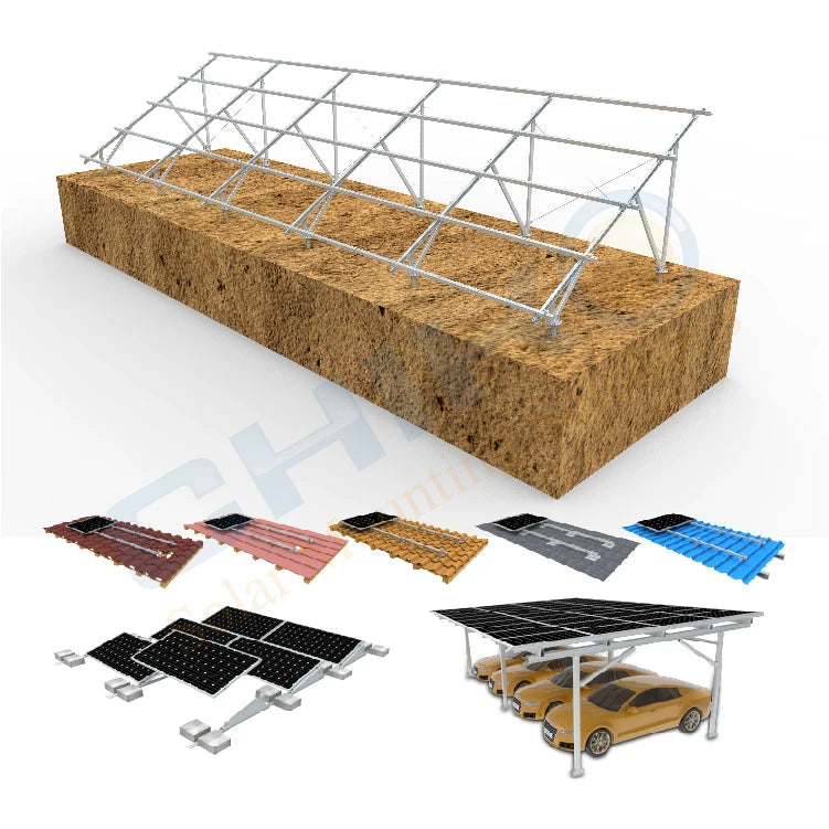 Solar Panel Ground Mounting System