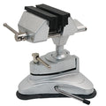 360 Degree Rotating Workbench Vise With Vacuum Base 16.5cm Mini Portable Universal Swivel Jewelry Table Bench Vise Clamps Vice