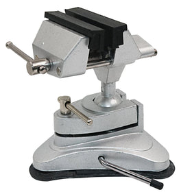 360 Degree Rotating Workbench Vise With Vacuum Base 16.5cm Mini Portable Universal Swivel Jewelry Table Bench Vise Clamps Vice