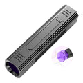 New LED Wood's 365NM UV LED Flashlight USB Multi-function Rechargeable Pet Money Detection Light
