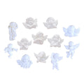 Hot Sale Fancy Statues Flatback Resin Angel Figurine Charms for Diy Decoration
