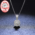 925 Sterling Silver Fine Jewelry Necklace Moissanite Collarbone Pendant Female Wild Ins Inspired Pendants Charms Product