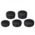 5ml 10ml 20ml 30ml 50ml 60ml 80ml 100ml 200ml 250ml Matte Black Cans Cosmetics Lip Balm Candle Aluminum Tin Packaging with Lid