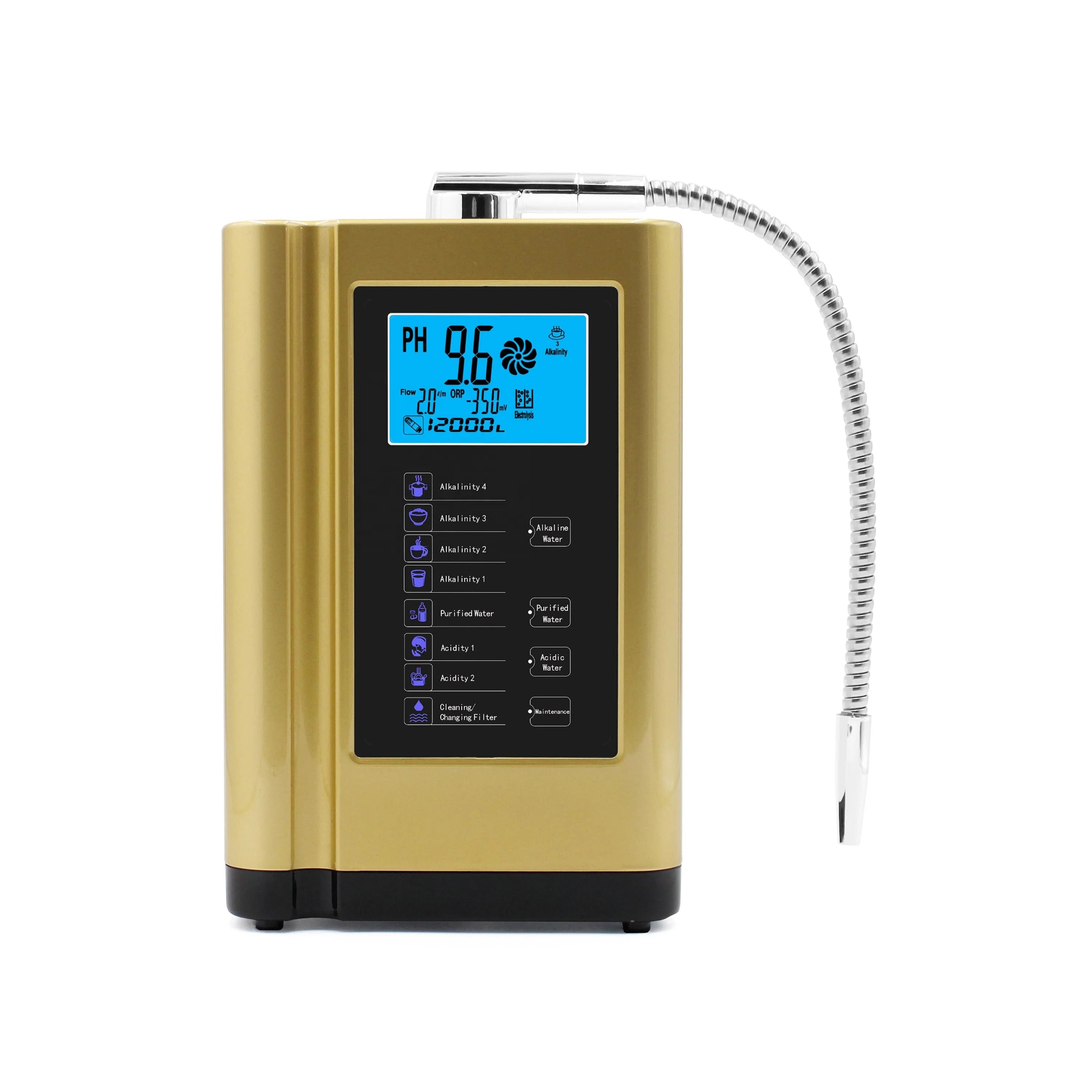 Alkaline Water Ionizer Purifier EHM-729 Model with 5 Plates