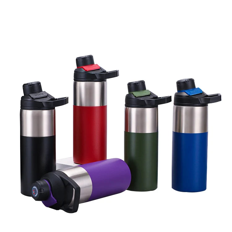 Popular Stainless Steel Sports Cups Available in Five Colors