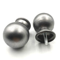 Oulang Custom Iron Bed Hardware Accessories Retro European Stamped Column Head Ball & Pipe Cover Caps