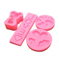 Silicone Candy Chocolate Moulds Wedding Bear Heart Love Mold Fondant Cake Decoration Cupcake Mold for Making Valentine's Day