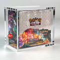 Custom Wholesale Clear Acrylic Protection Display Case Box for Pokemon Booster Box Packs