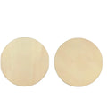 Custom Wooden Laser Cutout Blank Round Shapes Wood coaster
