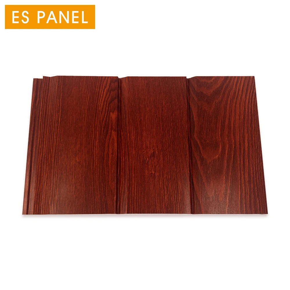 SPANL Best Price Modern 16mm Outdoor Polyurethane Sandwich Wall Panel Wood Pattern Decorative Hotel Prefab House Durable Metal