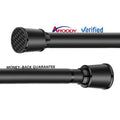 ARODDY in Stock 0.5-0.75m Steel Multifunctional Without Drilling Metal Bathroom Adjustable Shower Tension Curtain Rod Pole