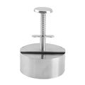 Small 9cm Manual Burger Press Hamburger Patty Making Mold Stainless Steel Pie Press