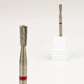 3/32" Wholesale Inverted Conical Taper Manicure Safety XF F Professional Tungsten Carbide Cuticle Drill Bits for Nails