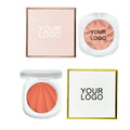Wholesale Custom Logo Vegan Glow Pressed Blush Pallet Shimmer Makeup High Pigment Private Label Loose Highlighter Powder