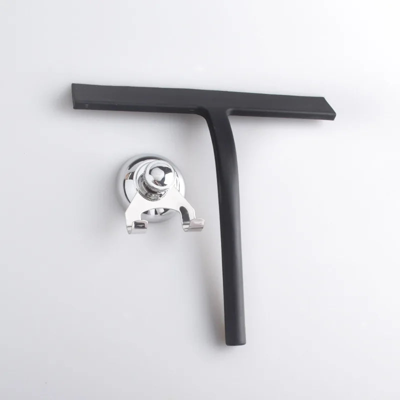 Bathroom Restaurant Hotel Household Glass Wiper Ilicone Cleaner with Silicone PP Handle for Window and Shower Use