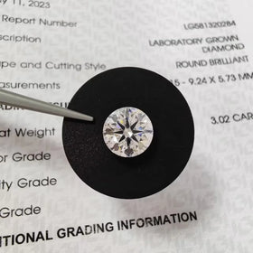 IGI Certified 0.1ct Wholesale Lab Created Diamond HPHT CVD Lab Grown Diamond