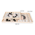 Puck Game Wooden Hockey Game Sling Puck Desktop Battle Hot Fast Hockey Sling Puck Game Paced Chess