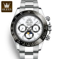OLEVS 6654 Good Quality Men Reloj OEM Custom Waterproof Mechanical Watches Automatic Luxury Tourbillon Watch