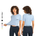 Xsunwing OEM ODM Seamless Yoga Crop Top Quick Dry Gym Fitness Activewear Breathable Workout Clothing WDQ158