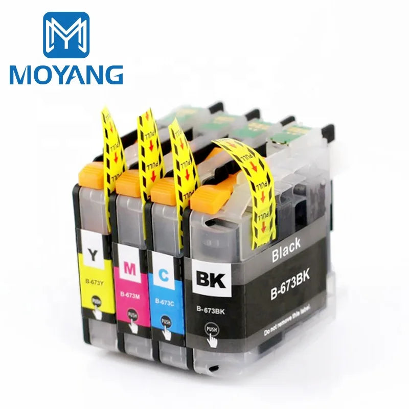 MoYang Compatible for Brother LC673 LC673XL Ink Cartridge Used for Brother MFC-J2720 Printer Cartridges