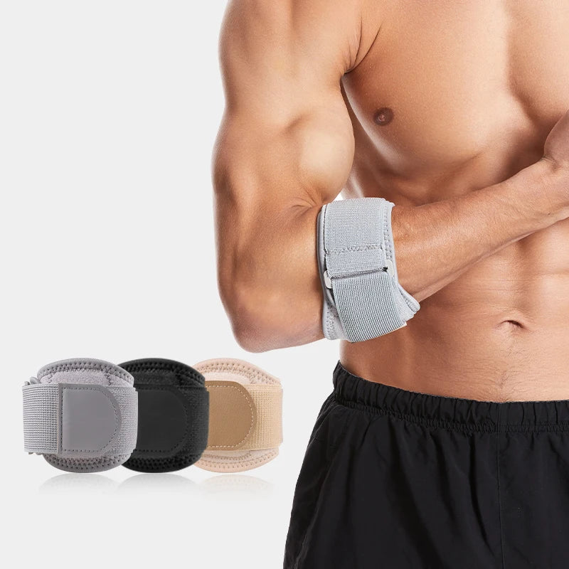4004#Adjustable Elbow Sleeve Straps Thermal Elbow Brace Elbow Protect